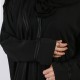Long Sleeve Striped Abaya