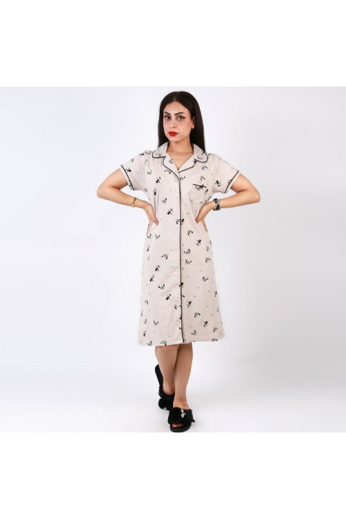 قميص قصير بطبعات ميكي ماوس