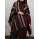 شال شتوي مخطط طويل