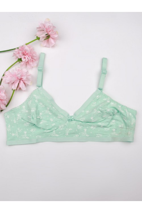 صدرية غير مبطنة بطبعات زهور