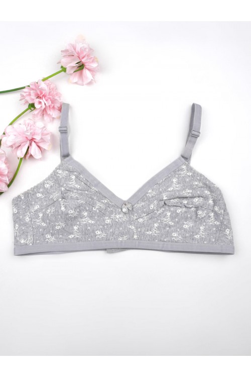 صدرية غير مبطنة بطبعات زهور