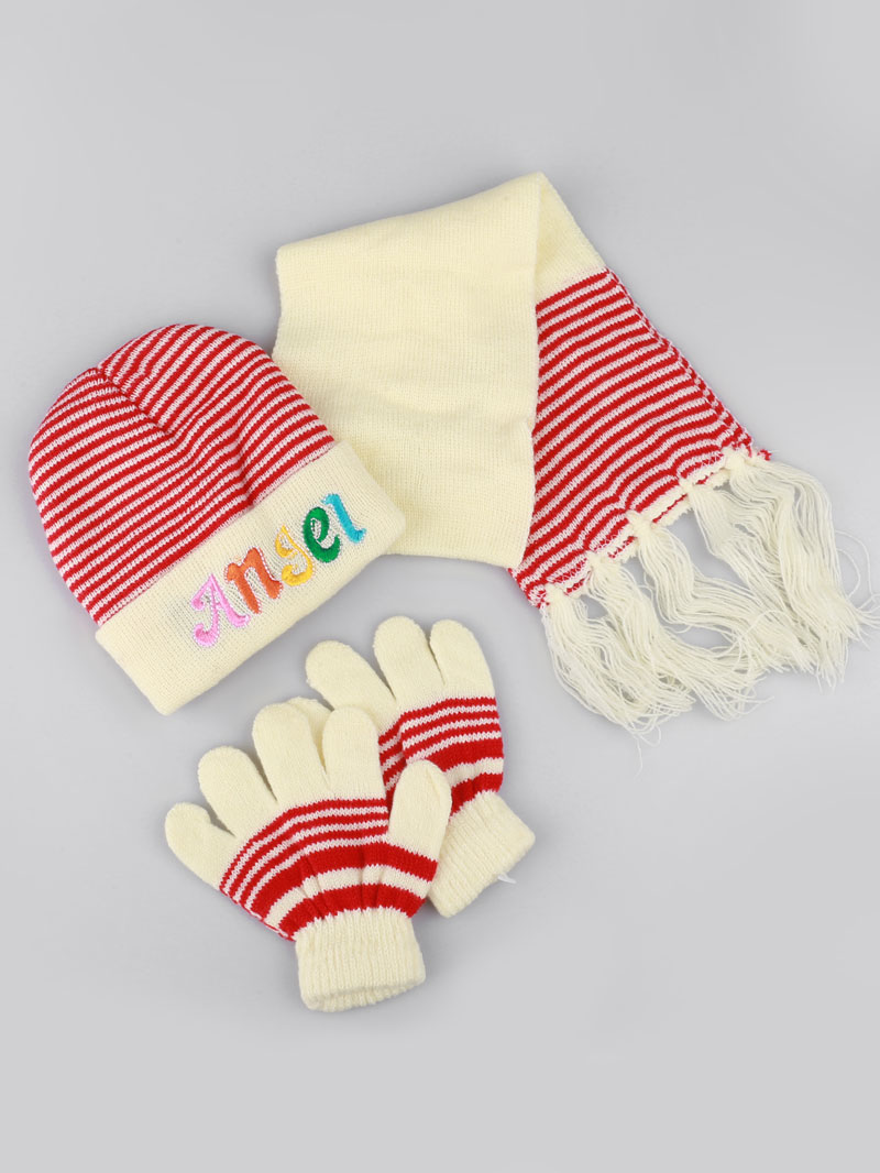 Beanie Hat Asda Hat Scarf Gloves Set Baby Hat Children's Hat - Main Image
