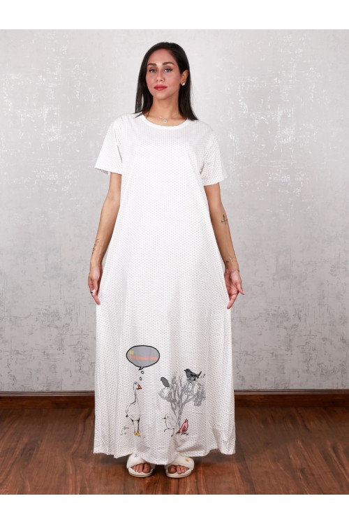 قميص مخطط بأكمام قصيرة و ياقة ضيقة