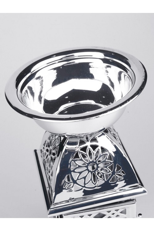 فانوس مربع بتصميم زجاج