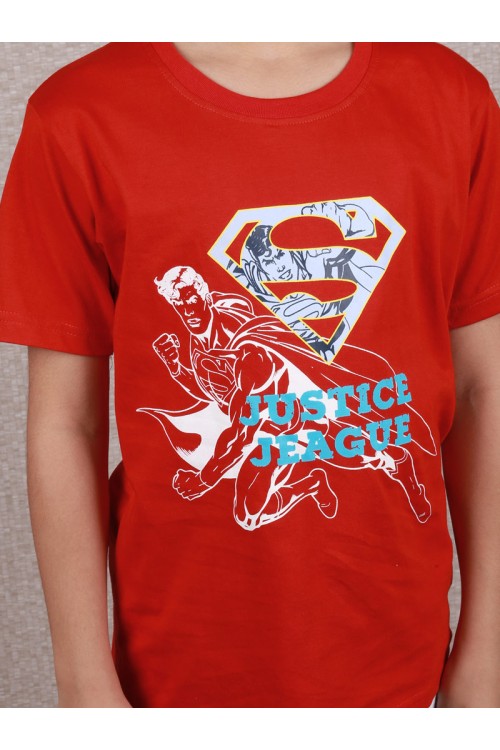 طقم بنطلون مع تيشيرت بياقة ضيقة