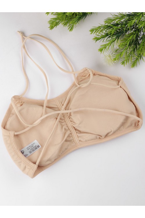 صدرية سبورت سادة بحمالات نحيفة