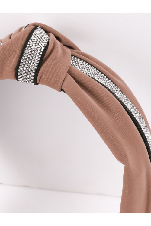 شريطة شعر مخمل بتفاصيل لامعة