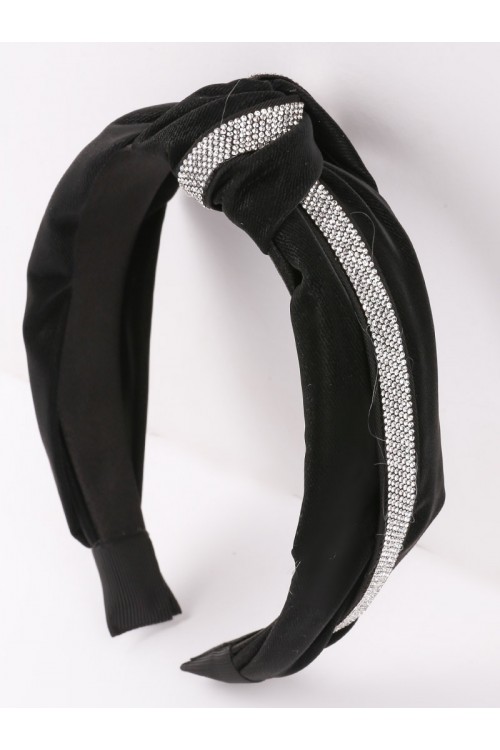 شريطة شعر مخمل بتفاصيل لامعة