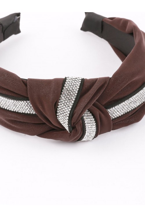 شريطة شعر مخمل بتفاصيل لامعة