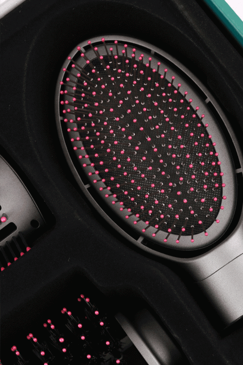 مجفف و مصفف شعر 4 قطع مع قفازات حماية