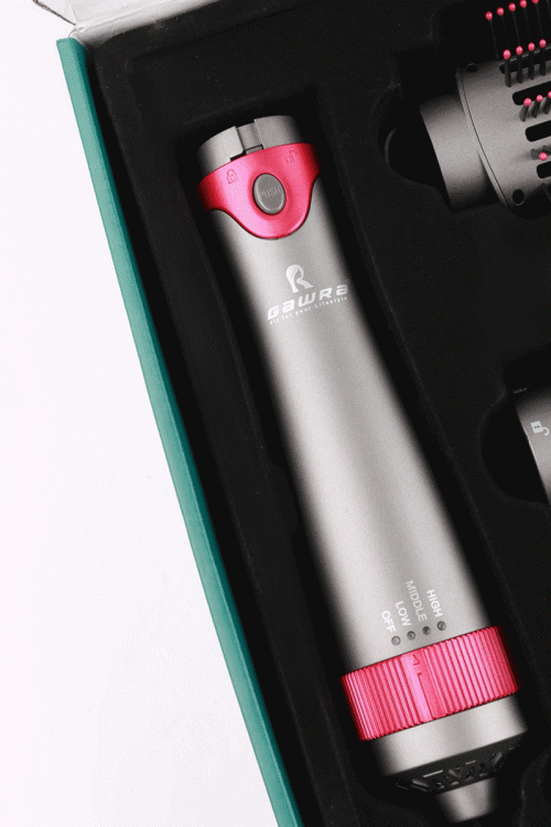 مجفف و مصفف شعر 4 قطع مع قفازات حماية