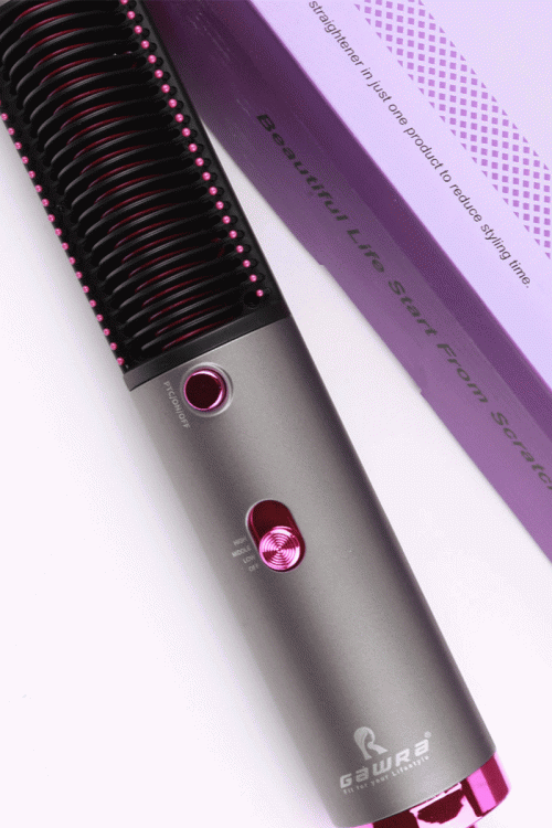 فرشاة مجفف شعر ومملس 2 في 1