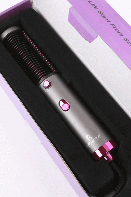 فرشاة مجفف شعر ومملس 2 في 1