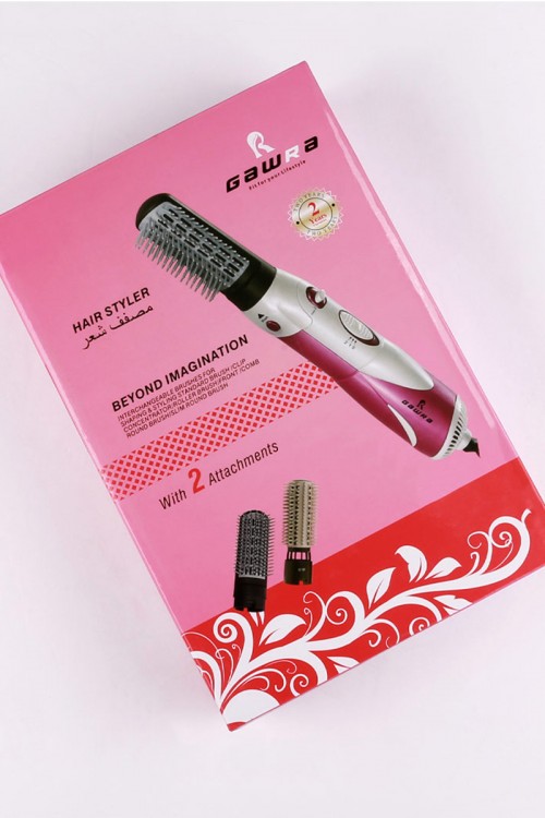 فرشاة تصفيف للشعر مع قطعتين