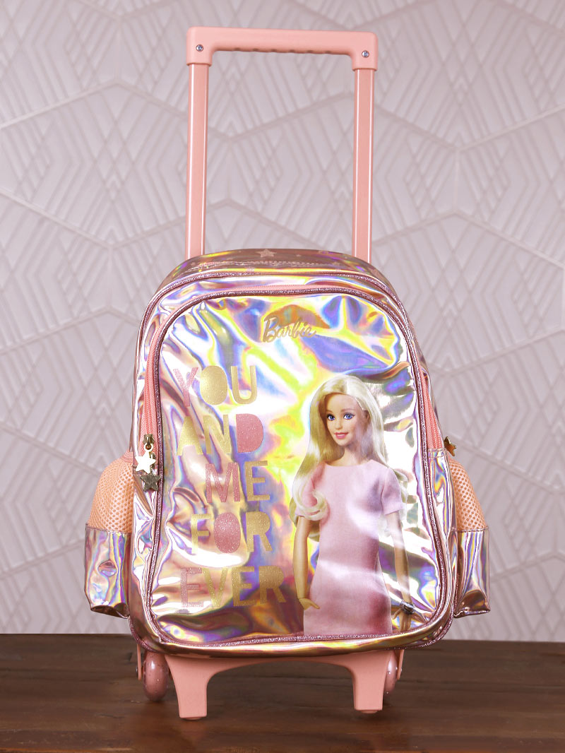 Mattel Barbie 5-in-1 16 Inch School Trolley Bag Set - FK-150228: Buy Online  at Best Price in UAE - Amazon.ae