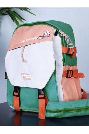 Backpack With Closure Multi Color (Medium)