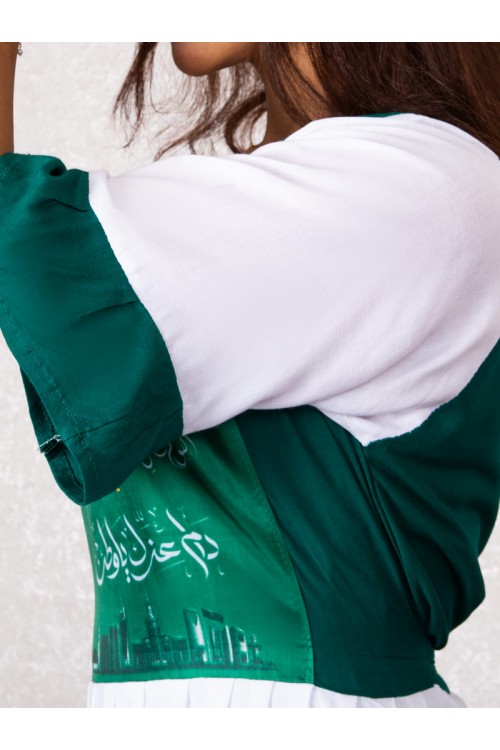 فستان نسائي لليوم الوطني