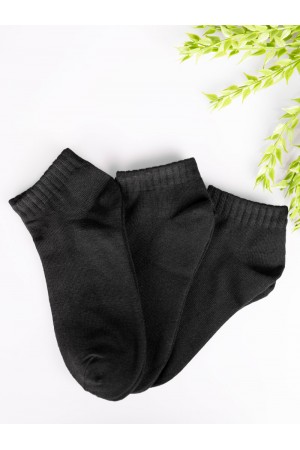 Plain socks set - 3 pairs