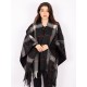 شال كاروهات بقصة واسعة