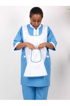 Female worker uniform with pockets - 3 pieces