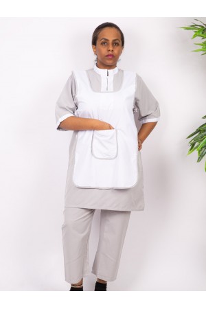 Female worker uniform with pockets - 3 pieces