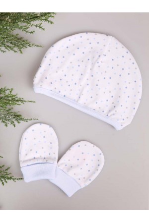 Baby hat and gloves set