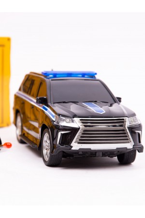 لعبة سيارة أطفال شرطة بريموت وشاحن