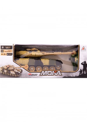 Remote controlled military war tank
