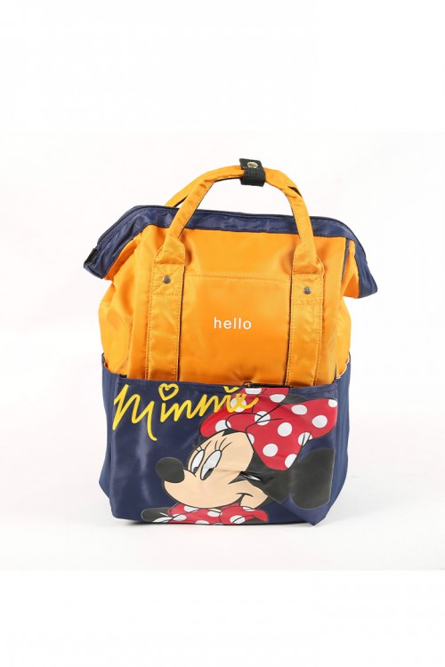 شنطة ماما بجيوب أمامية وسحاب مغلق