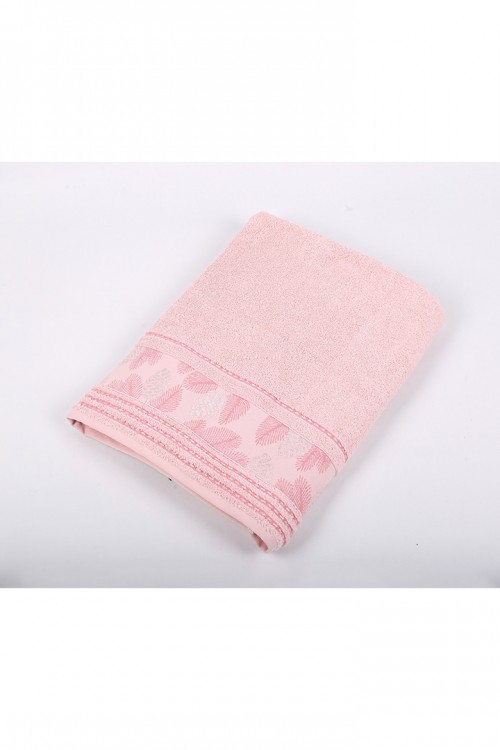 منشفة حمام ناعمة أطراف مزخرفة 90*170