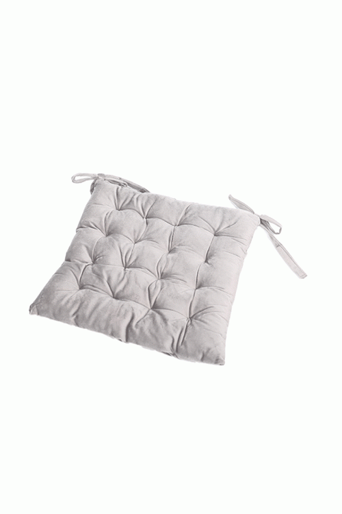 مخدة كرسي مخمل بحشوة قطن مريحة