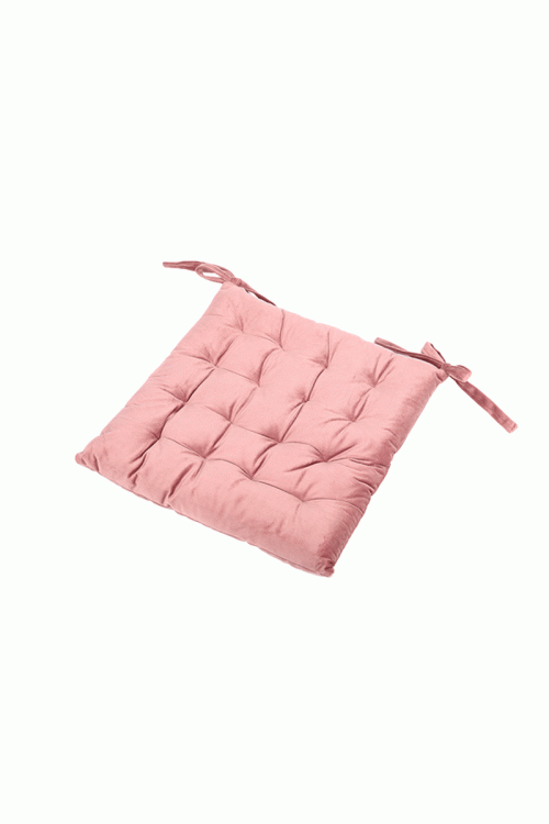 مخدة كرسي مخمل بحشوة قطن مريحة