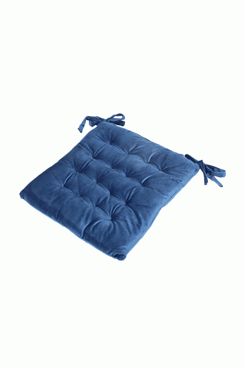 مخدة كرسي مخمل بحشوة قطن مريحة