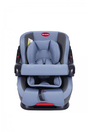 مقعد سيارة للأطفال بحزام أمان لون سماوي