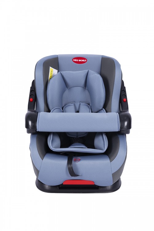 مقعد سيارة للأطفال بحزام أمان لون سماوي