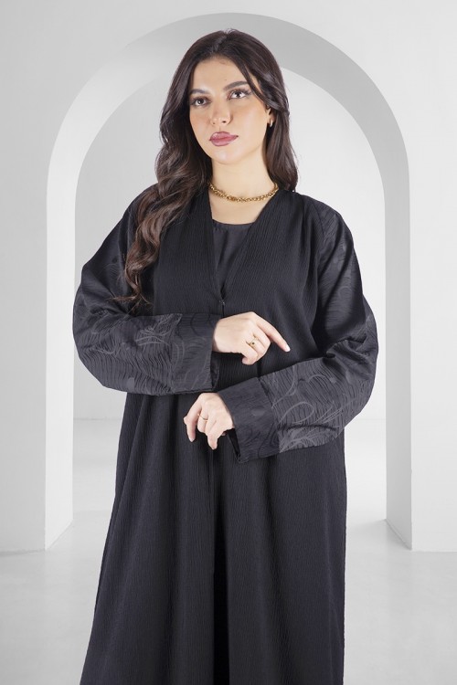 Plain black best sale abaya