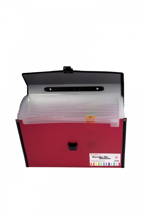 ملف شنطة جيوب مقسمة من الداخل للأوراق