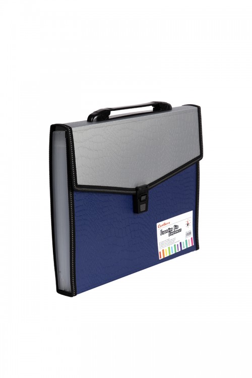 ملف شنطة جيوب مقسمة من الداخل للأوراق