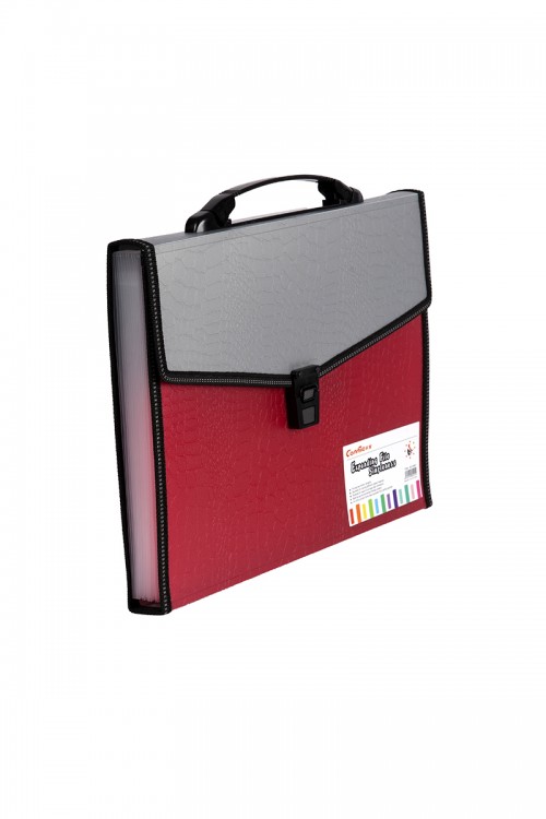 ملف شنطة جيوب مقسمة من الداخل للأوراق