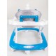 مشاية اطفال بعجلات  قابلة للطي لتعلم المشي مدمجة مع العاب ترفيهية لون ازرق