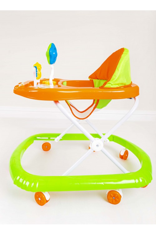 مشاية اطفال بعجلات  قابلة للطي لتعلم المشي مدمجة مع العاب ترفيهية