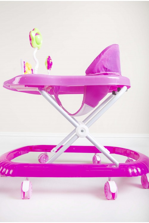 مشاية اطفال بعجلات  قابلة للطي لتعلم المشي مدمجة مع العاب ترفيهية