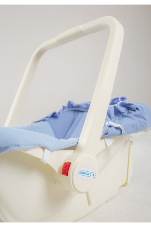 كرسي أطفال بحزام وغطاء حماية