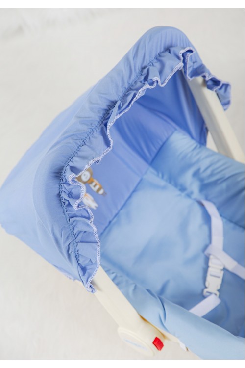 كرسي أطفال بحزام وغطاء حماية