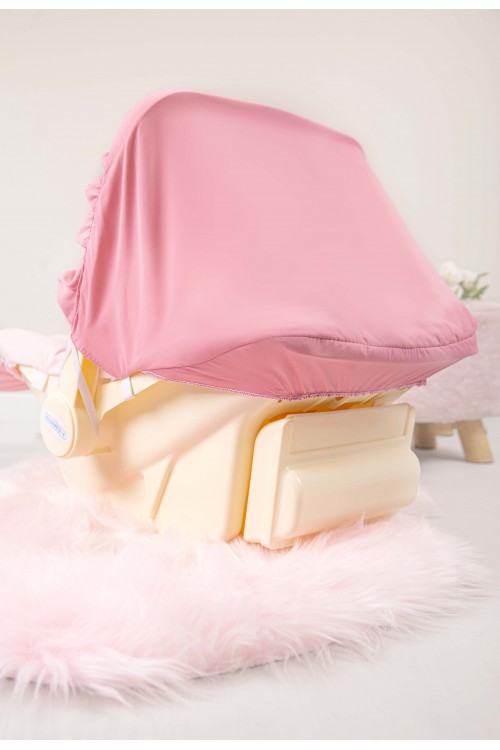 كرسي أطفال بحزام وغطاء حماية