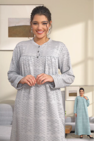 قميص نسائي شتوي أنيق أكمام طويلة وأزرار من الأمام 