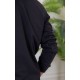 بلوفر رجالي لون أسود أكمام طويلة