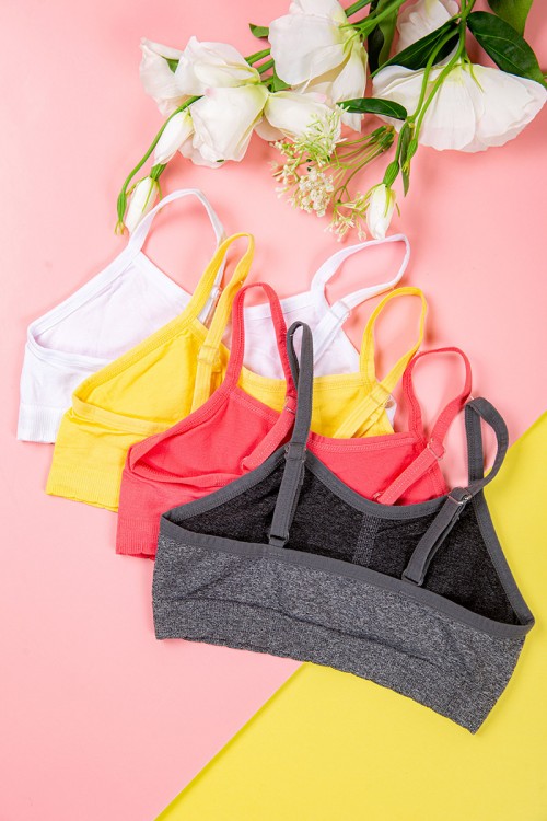 صدرية نسائية متعددة الألوان مجموعة عدد 4 قطع