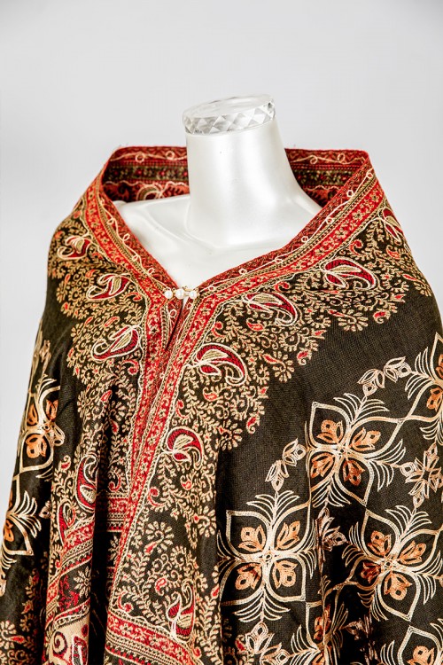 شال كشميري نسائي متعدد الألوان