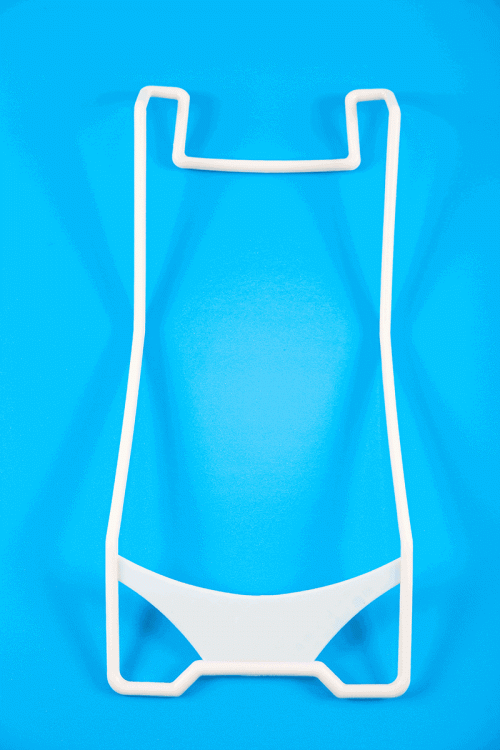 سرير استحمام أطفال متعدد الألوان بمقعد دعم آمن و شبكة أستحمام و وسادة على شكل قلب